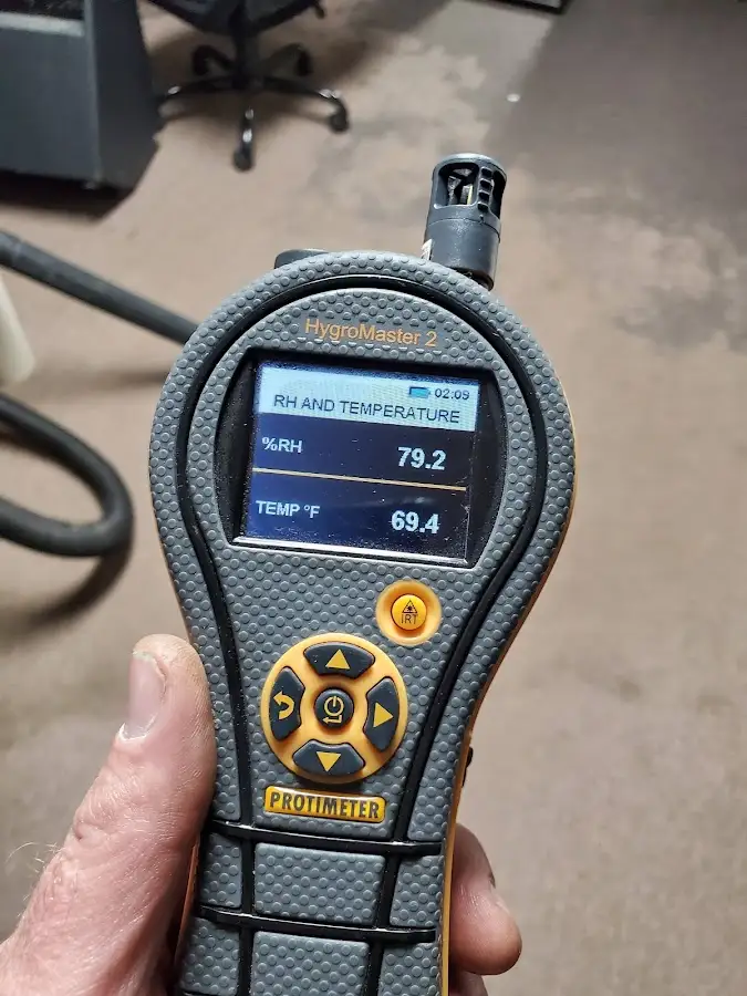 Moisture meter humidity assessment for Fire & Smoke Damage Restoration in Joplin